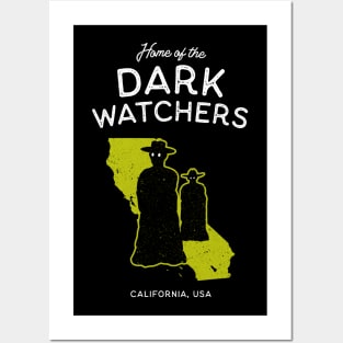 Home of the Dark Watchers - California USA Legendary Cryptid Posters and Art